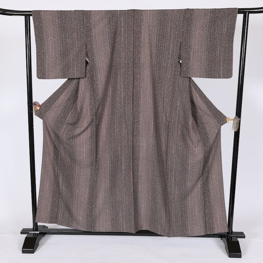 Japanese kimono used <Komon> Msize /T655