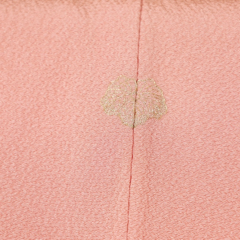 Japanese kimono used <Iromuzi> Lsize silk 100% /T653