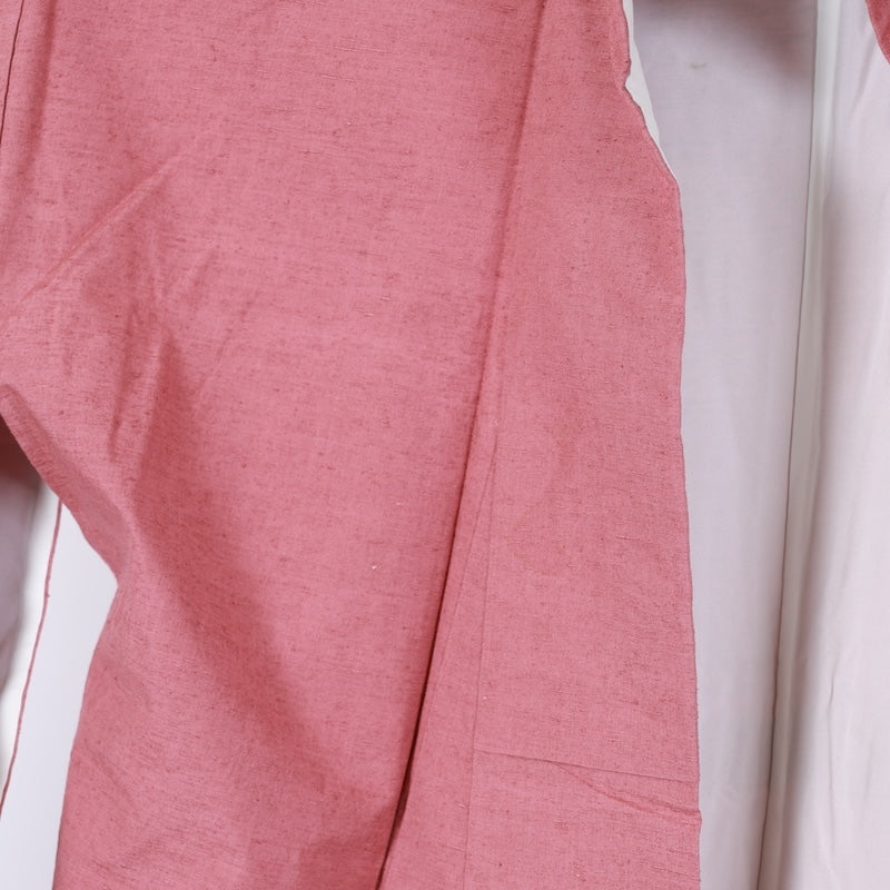 Japanese kimono used <Tsumugi> Lsize silk 100% /T652