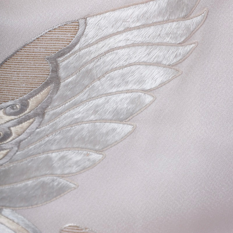 Used kimono (irotomesode) M-size 100% silk /1262