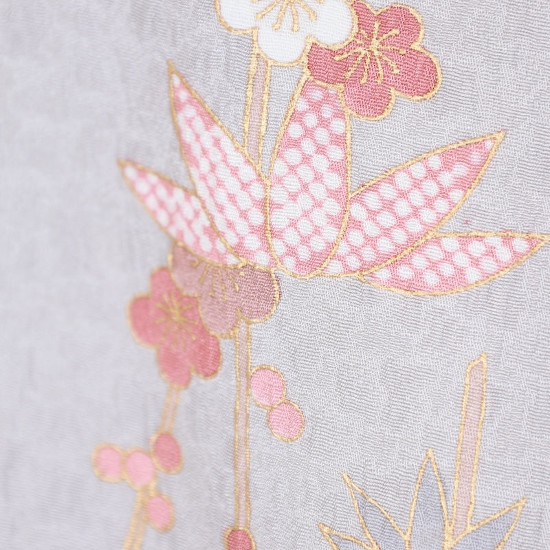 Japanese kimono Unused <Komon> Msize silk 100% /T645