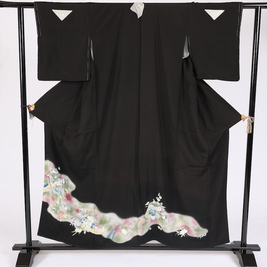 Japan kimono Used 100% silk Size M/G51