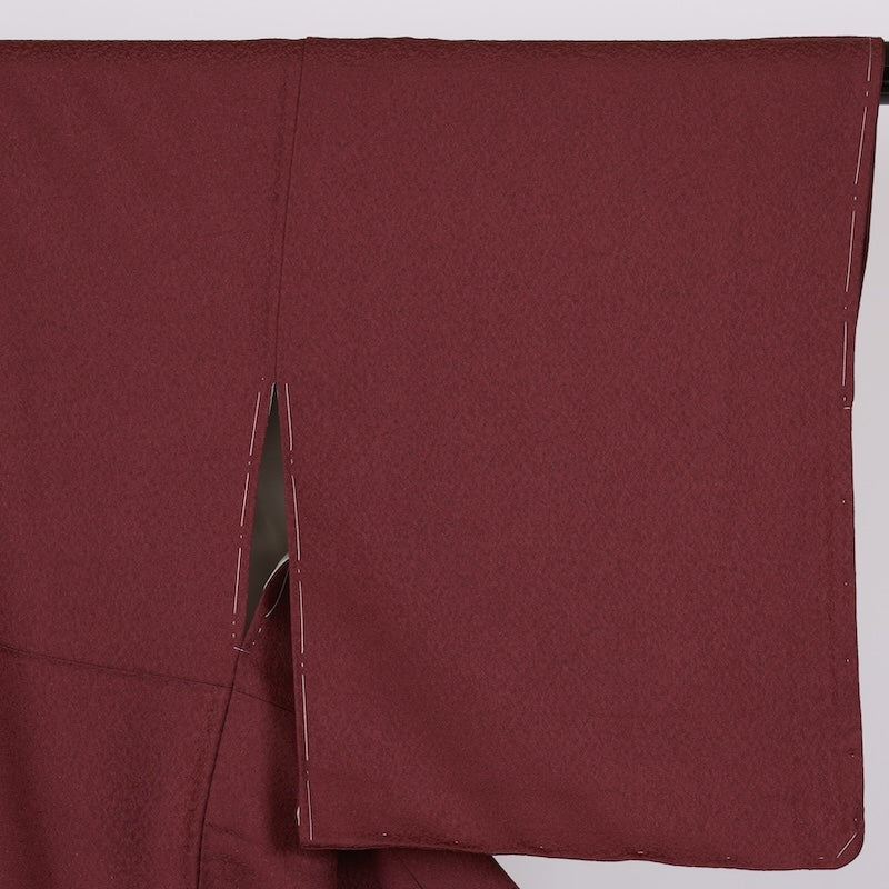 Japanese kimono Unused <Iromuzi> Msize silk 100% /T643