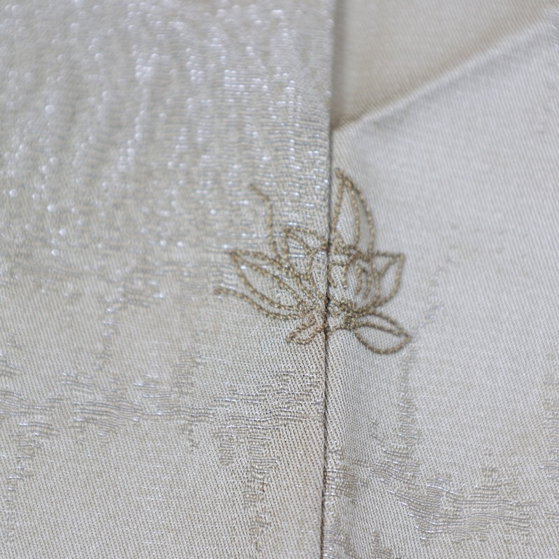 Japanese kimono used <Iromuzi> Msize silk 100% /T640