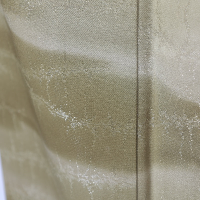 Japanese kimono used <Iromuzi> Msize silk 100% /T640
