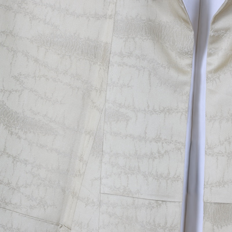 Japanese kimono used <Iromuzi> Msize silk 100% /T640