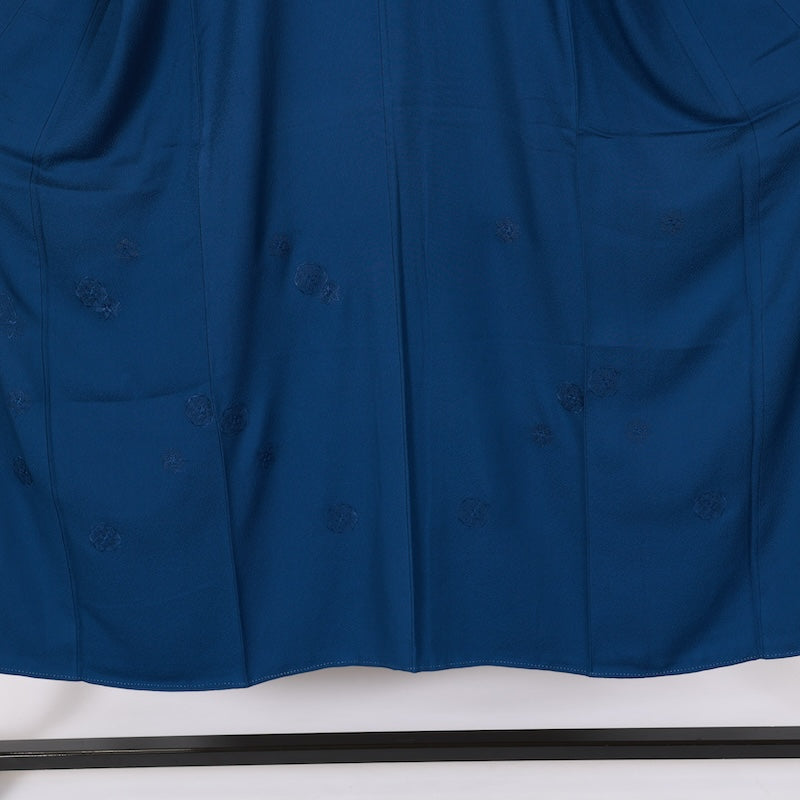 Japanese kimono used <Iromuzi> Msize silk 100% /T638