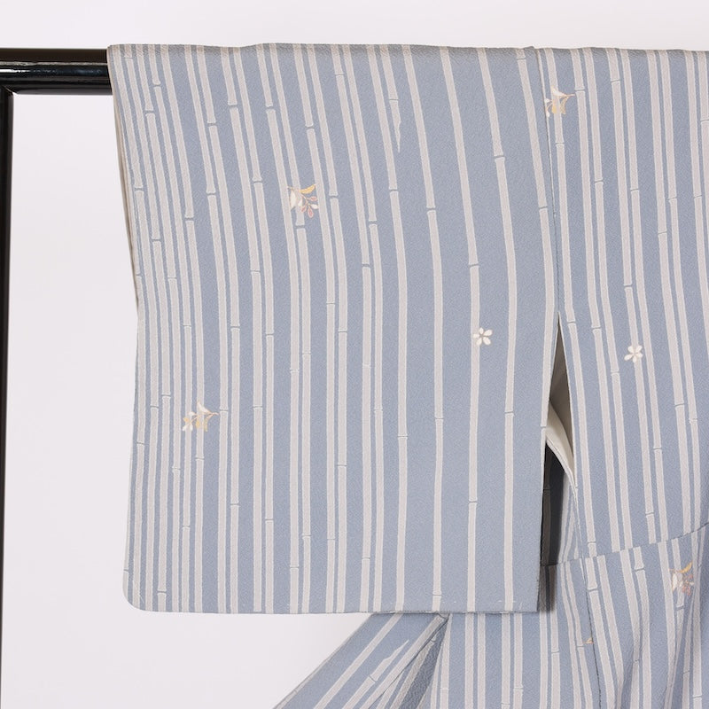 Japanese kimono Unused <Komon> Msize silk 100% /T637