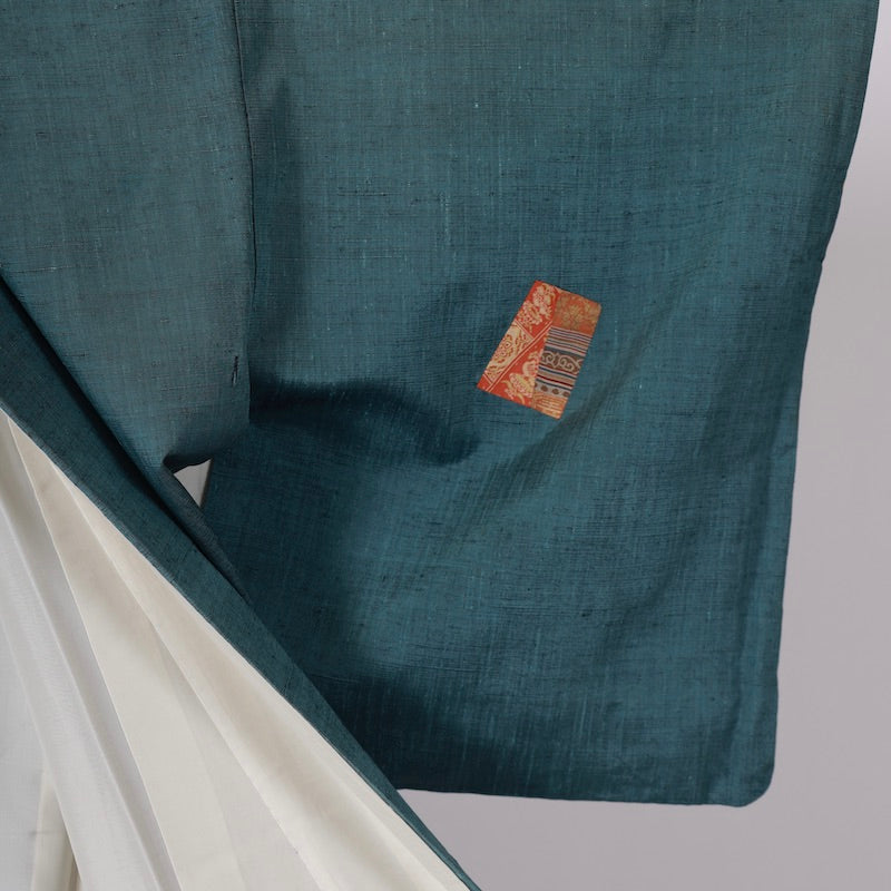 Used kimono (tsukesage) L-size 100% silk /1266