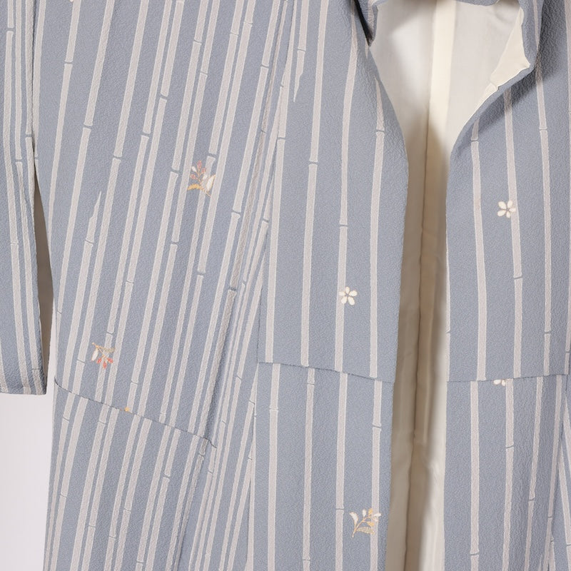 Japanese kimono Unused <Komon> Msize silk 100% /T637