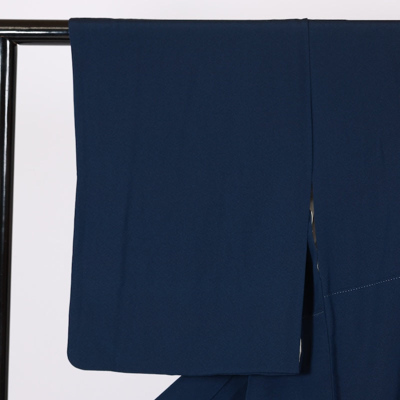 Japanese kimono used <houmongi> Msize silk 100% /T636