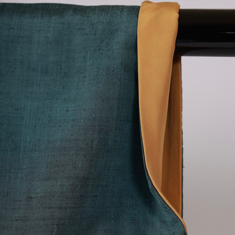 Used kimono (tsukesage) L-size 100% silk /1266