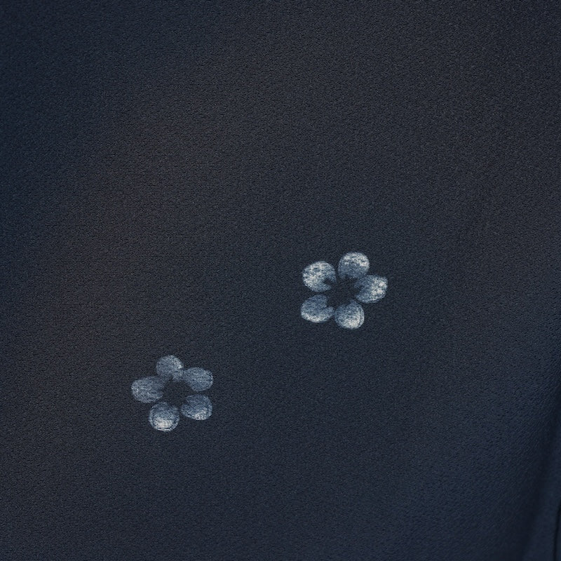 Japanese kimono used <houmongi> Msize silk 100% /T636