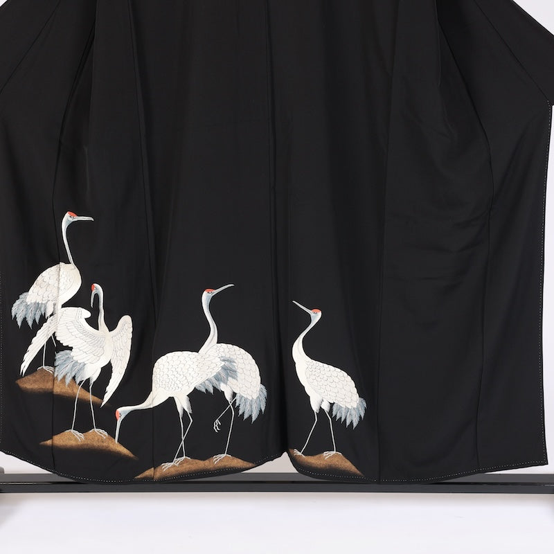 Japan kimono used 100% silk sizeM/G61