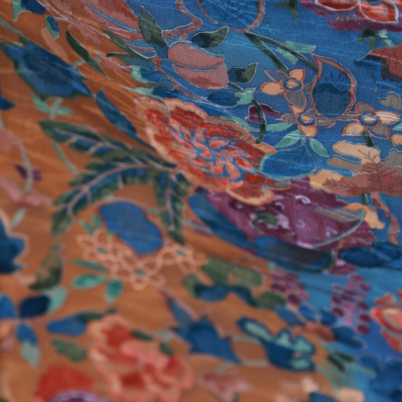 Japanese kimono Unused <Komon> Msize silk 100% /T635