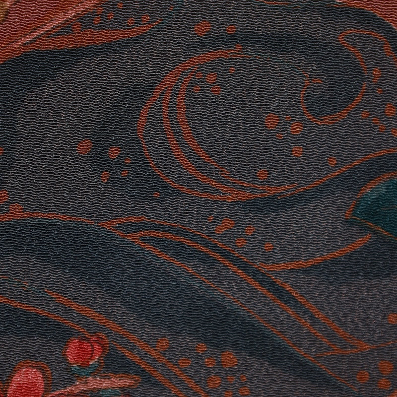 Japanese kimono used <Komon> Msize silk 100% /T634