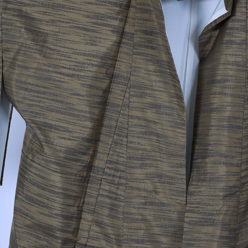 Japanese kimono used <Tsukesage> Lsize silk 100% /T629