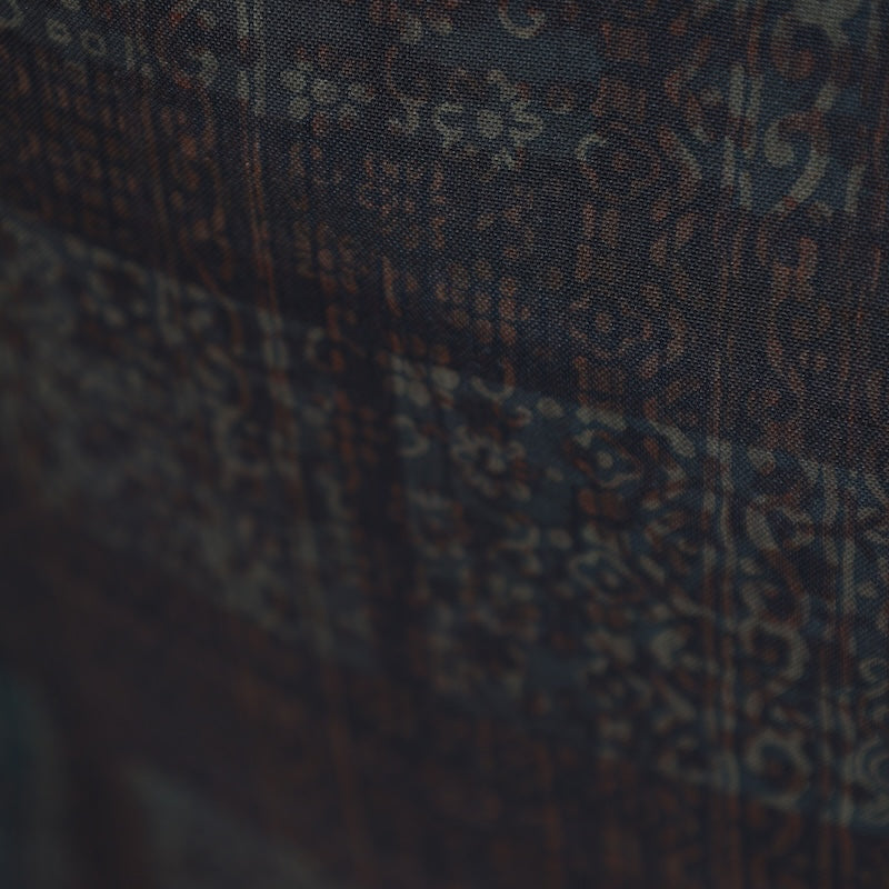 Japanese kimono used <houmongi> Msize silk 100% /T627