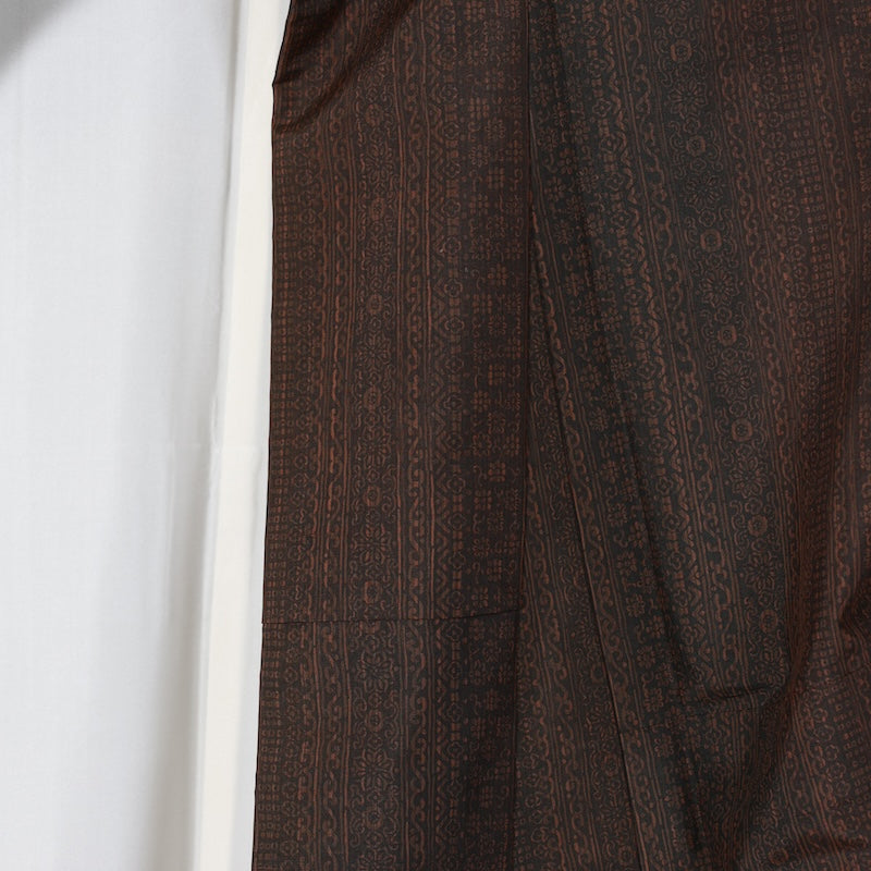 Japanese kimono used <houmongi> Msize silk 100% /T627