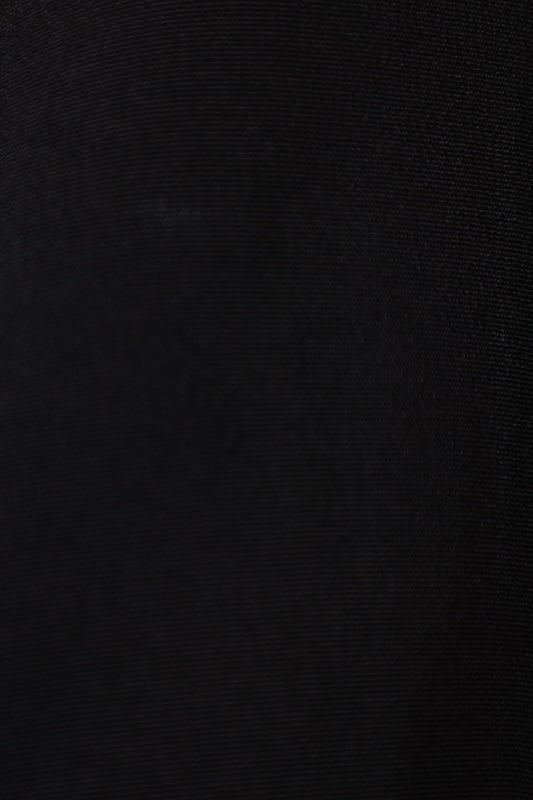 Black formal kimono used with five crests, Dakimiyoga pattern, gold, coral red, indigo, purple, shades of brown, floral and bird motif, L38