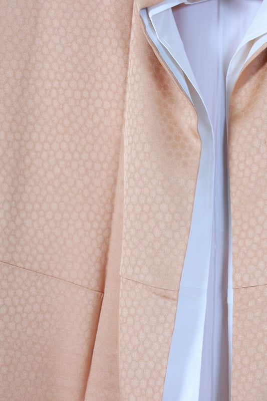 Japanese kimono used <Irotomesode> Msize silk 100% /B1110