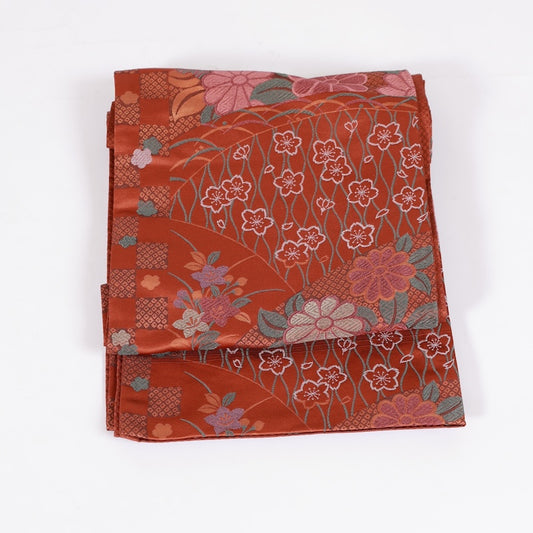 Japanese kimono sash belt (obi) tetoron / B340