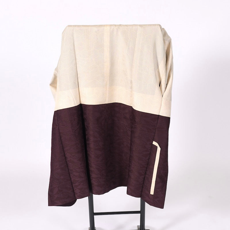 Japanese kimono Coat (Michiyuki) 100% silk / 1324