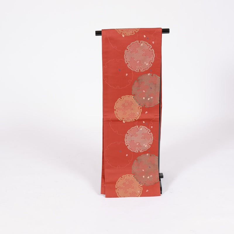 Japanese kimono sash belt (obi) Tetoron / B337