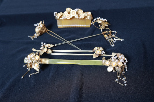 Kanzashi Hair Ornament Full Set /D18