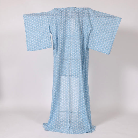 Japanese kimono (Komon) M-size washable polyester / 1333