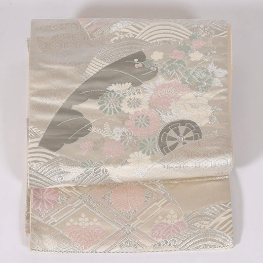 sash belt (Hukuro-obi) 100% silk / 1341