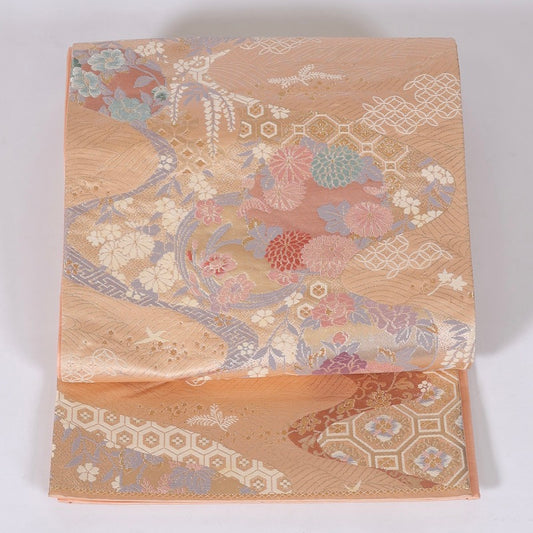 sash belt (Hukuro-obi) 100% silk / 1342