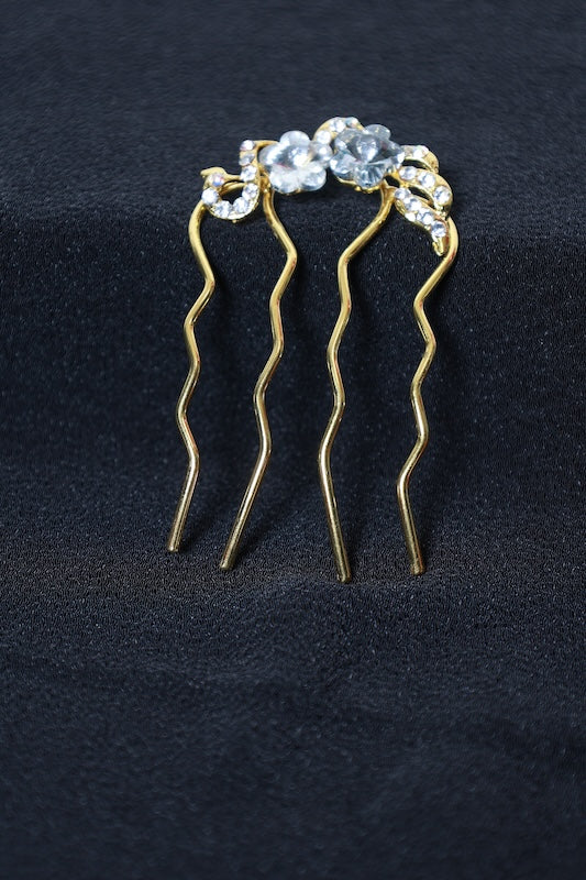 Hair Accessory Gold Rhinestone pre-owned / D29