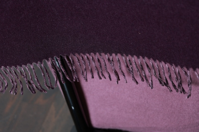 Cashmere Stole Purple /D46