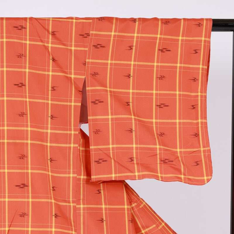 Japanese kimono (L) -size 100% silk / B385