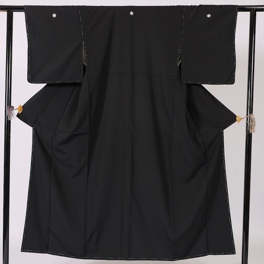 Japanese kimono (Mohuku) M-size washable polyester / 1347