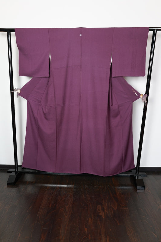 Iromuzi kimono Noble purple used /R428