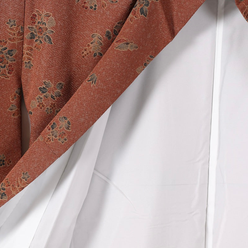 Japanese kimono (Komon) M-size washable polyester / 1358