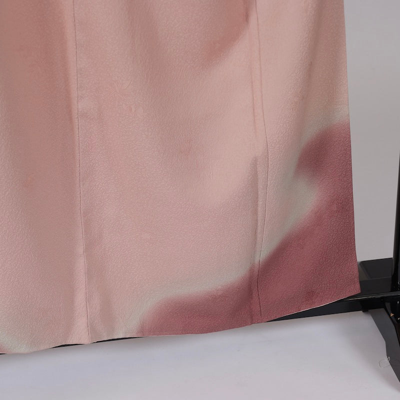 Japanese kimono (Tsukesage) M-size 100% silk / 1360