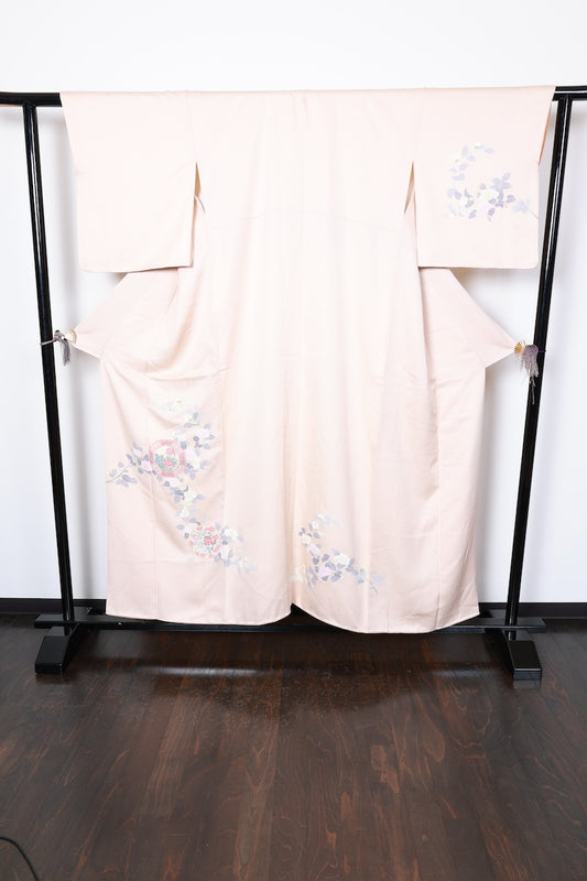 Houmongi kimono Hand-woven Pre-owned/R445