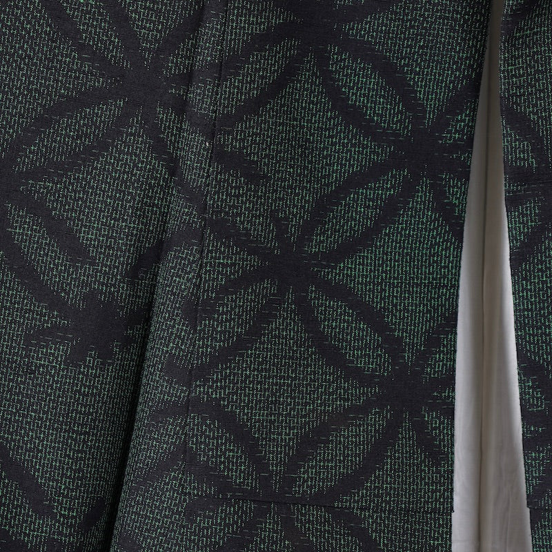 Japanese kimono (Tsumugi) M-size 100% silk / 1367