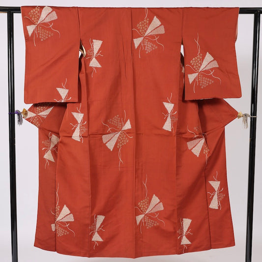 Japanese kimono (Komon) M-size 100% silk / 1372