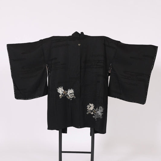Japanese kimono Jacket (Haori) M-size 100% silk / 1378