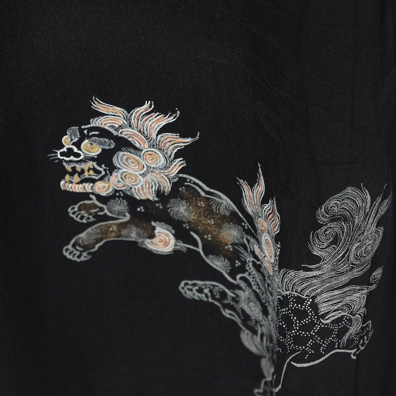 Japanese kimono Jacket (Haori) M-size 100% silk / 1378