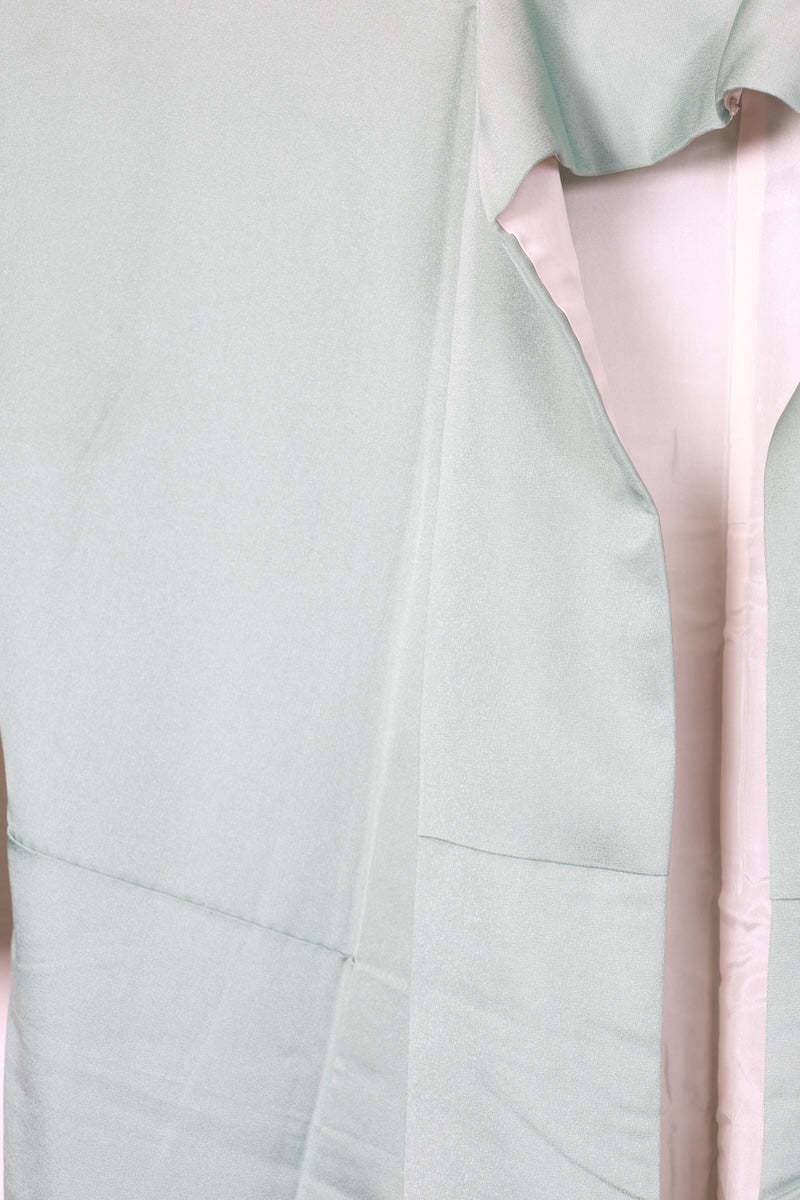 Houmongi kimono Elegant pale blue-green /R441