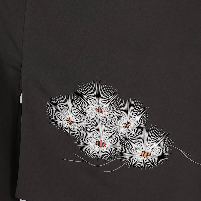 Japanese kimono Jacket (Haori) M-size 100% silk / 1379