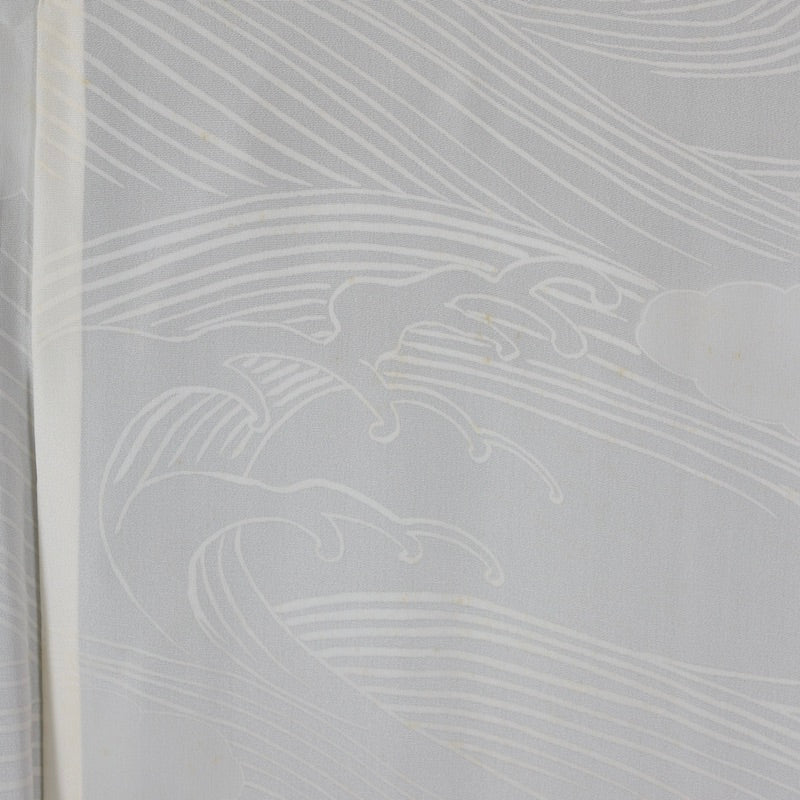 Japanese kimono Jacket (Haori) M-size 100% silk / 1379