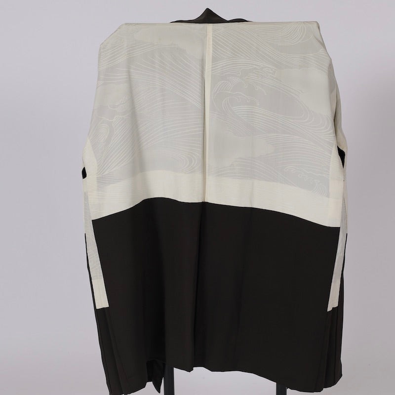 Japanese kimono Jacket (Haori) M-size 100% silk / 1379
