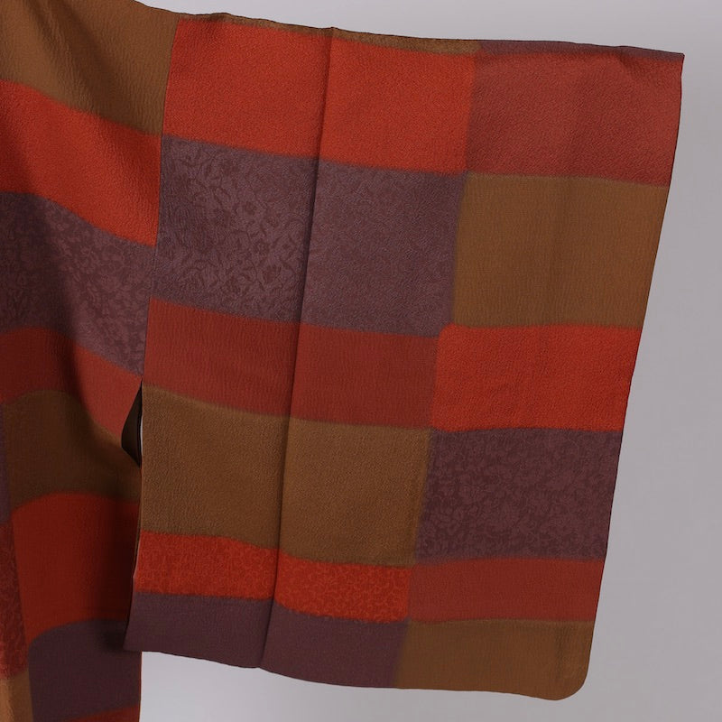 Japanese kimono Coat (Michiyuki) M-size 100% silk / 1380