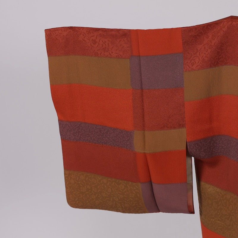 Japanese kimono Coat (Michiyuki) M-size 100% silk / 1380